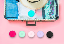 Load image into Gallery viewer, Macaron Travel Hairbrush