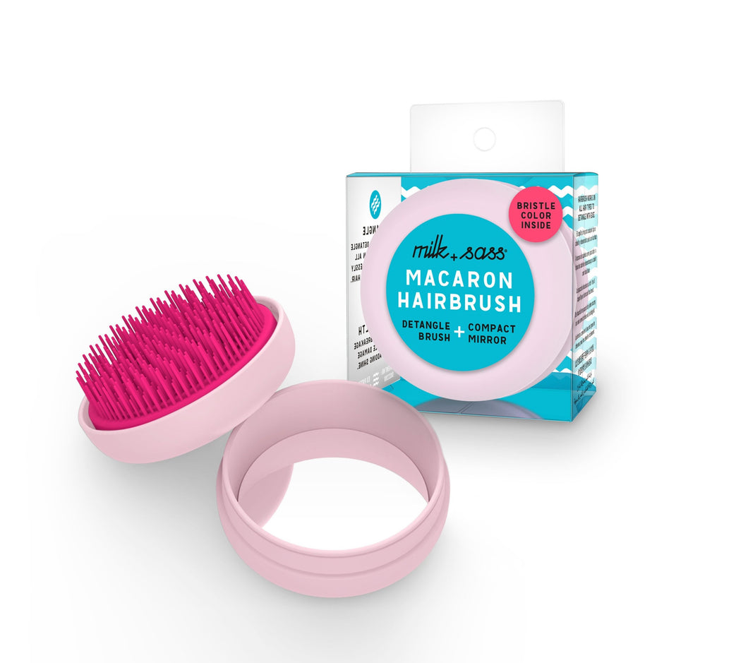 Macaron Travel Hairbrush