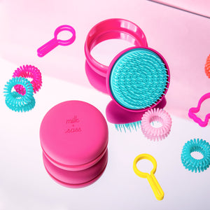 Macaron Travel Hairbrush